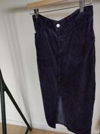 Lange rok in brede ribfluweel. Four Roses maat 38, Enlèvement ou Envoi, Taille 38/40 (M)