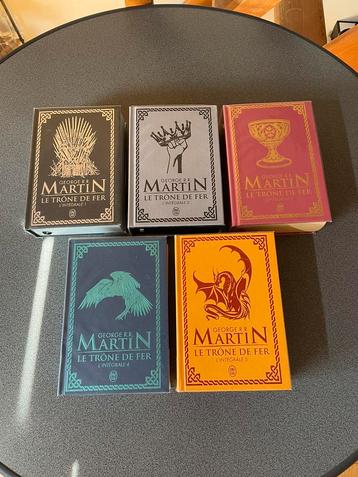 Intégrale « le Trone de fer » édition collector beschikbaar voor biedingen