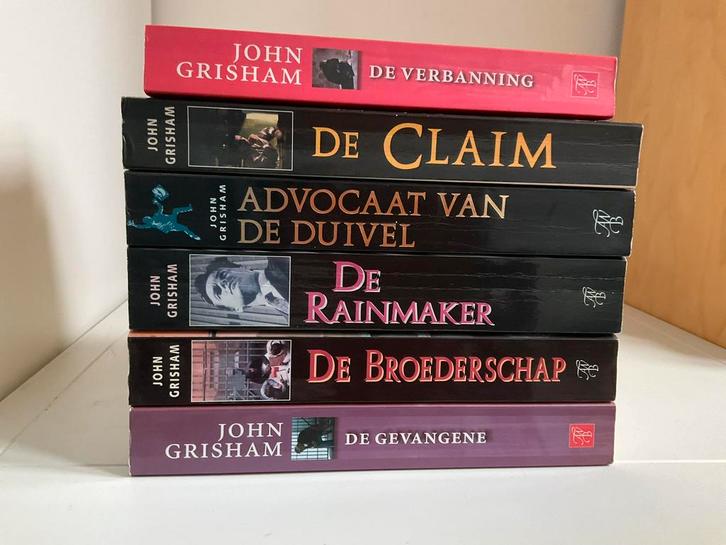 Boeken John Grisham, Boeken, Literatuur, Zo goed als nieuw, Ophalen of Verzenden
