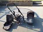 Mutsy Nio buggy en draagmand, Kinderen en Baby's, Kinderwagens en Combinaties, Ophalen, Gebruikt, Mutsy, Verstelbare duwstang