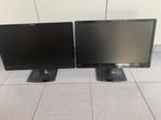 2 computer schermen, Computers en Software, Monitoren, Ophalen, HD, Kantelbaar, Zo goed als nieuw