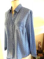 Blouse hemdsblouse Bianca. Luchtig katoen. Maat 46, Kleding | Dames, Blouses en Tunieken, Bianca, Blauw, Maat 46/48 (XL) of groter