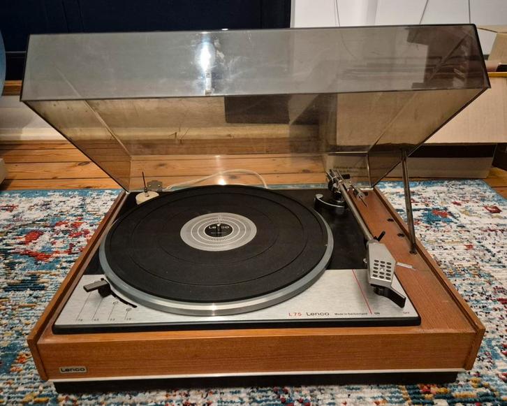 Lenco L75 - twee stuks, Audio, Tv en Foto, Platenspelers, Gebruikt, Platenspeler, Overige merken, Ophalen