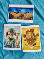 Pokémon x Van Gogh 3 originele postcards, Hobby & Loisirs créatifs, Comme neuf, Enlèvement ou Envoi