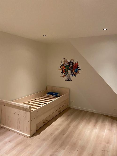 Lit simple/lit d'appoint pour enfants/2 tiroirs de rangement, Enfants & Bébés, Chambre d'enfant | Lits, Comme neuf, 180 cm ou plus