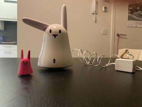 Nabaztag konijn met adapter + mini bunny, Verzamelen, Overige Verzamelen, Gebruikt, Ophalen