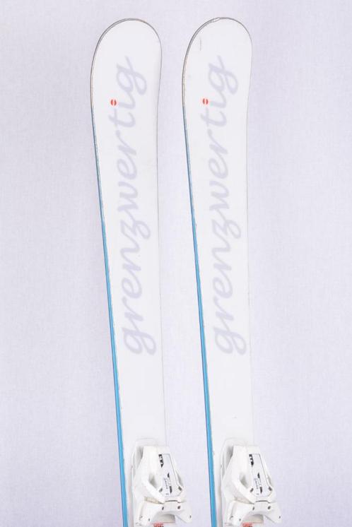 143 150 cm dames ski's GRENZWERTIG LADY, white/blue, Sport en Fitness, Skiën en Langlaufen, Gebruikt, Ski's, Ski, Overige merken