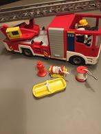 playmobil brandweerwagen, Ophalen, Gebruikt