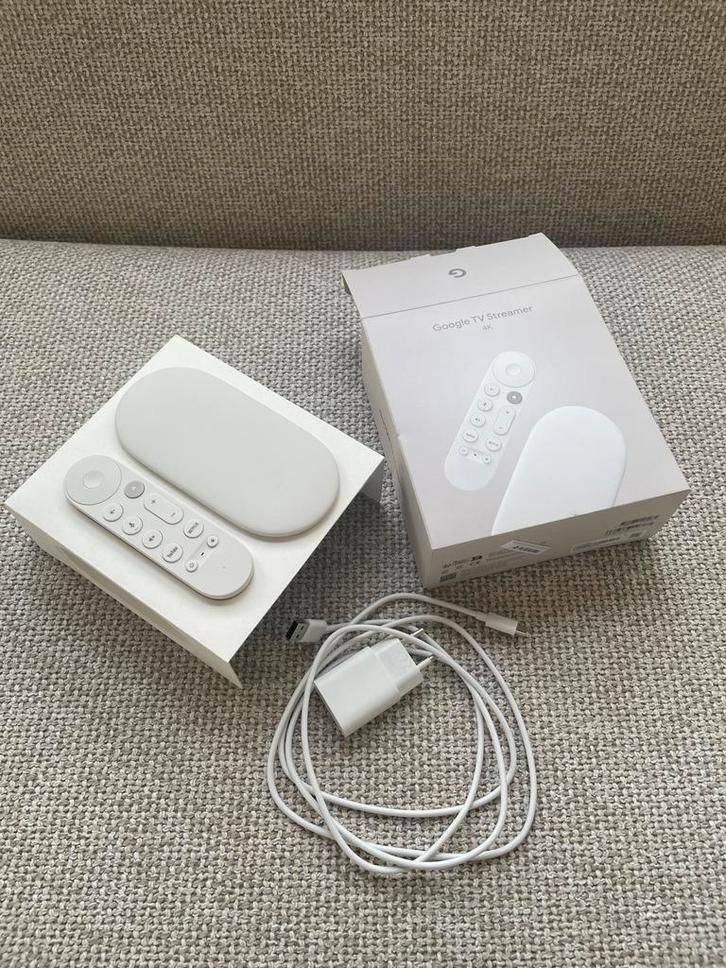 Diffuseur TV Google Chromecast 4K, TV, Hi-fi & Vidéo, Accessoires de télévision, Comme neuf, Enlèvement