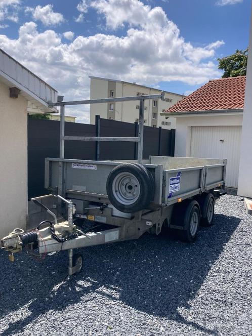 Remorque benne ifor williams 3500 kg, Auto diversen, Aanhangers en Bagagewagens, Zo goed als nieuw, Ophalen
