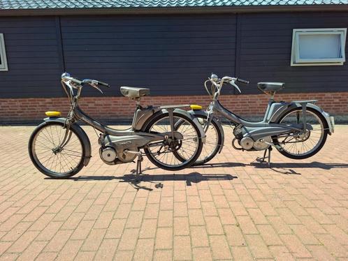 2x Mobylette set oldtimer bromfiets brommer 25km EEG Moby AV, Fietsen en Brommers, Brommers | Oldtimers, Ophalen
