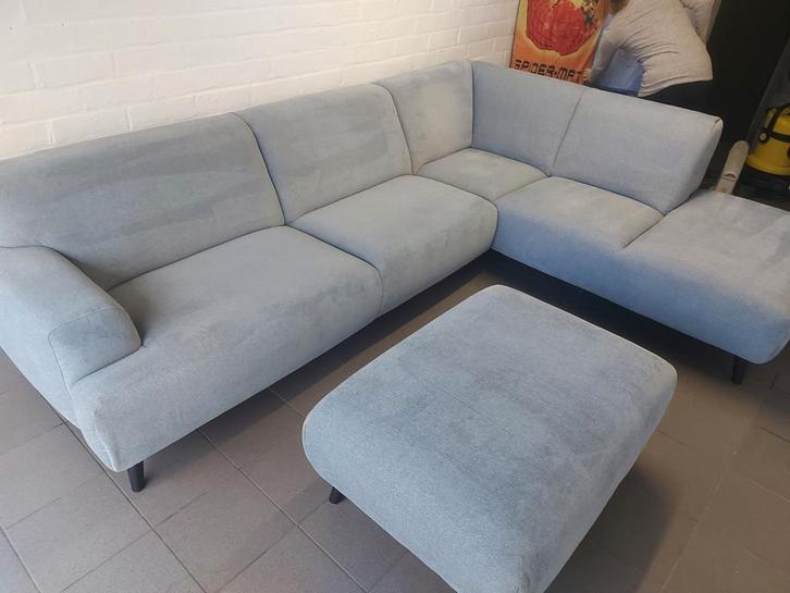 GRATIS LEVERING - Grijze hoek zetel, Huis en Inrichting, Zetels | Complete zithoeken, Ophalen of Verzenden