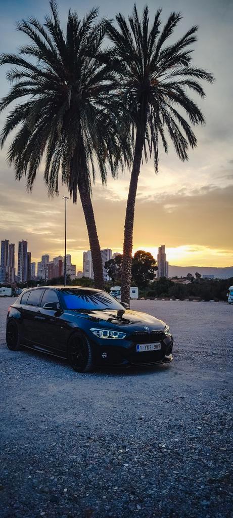 BMW 118i, Auto's, BMW, Particulier, 1 Reeks, Cruise Control, Benzine, Zwart, Alcantara, Ophalen