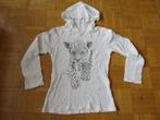 Pull capuche blanc avec lionceau 8 ans, Enfants & Bébés, Fille, Pull ou Veste, Utilisé, 3 Pommes