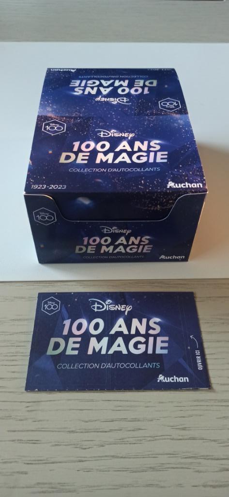 Box/Display 100 ans de magie Disney Auchan neuves, Collections, Disney, Comme neuf, Enlèvement ou Envoi