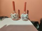 2 vases à tige kutani en porcelaine japonaise, meiji, Antiquités & Art, Enlèvement