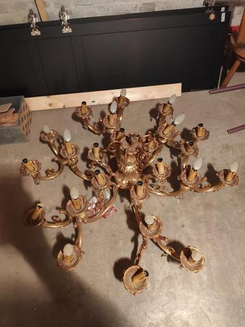 lustre ancien doré beschikbaar voor biedingen