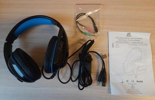 LifeGoods Gaming Headset met Microfoon en Noise Reducing, Computers en Software, Headsets, Nieuw, Over-ear, Bedraad, Gaming headset