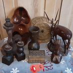 Mooie vintage houtsnijwerk vanaf 3€/st, Antiek en Kunst, Ophalen of Verzenden