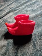 Nieuwe vilten fuchsia roze/paarse  babyslofjes elfenlook, Ophalen of Verzenden, Nieuw