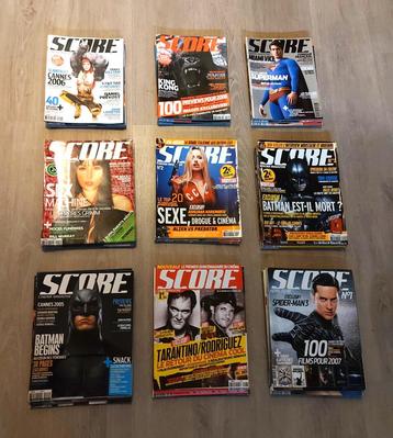 SCORE Cinema Magazine - Pak van 37 tijdschriften beschikbaar voor biedingen