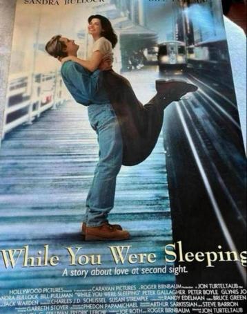 While You Were Sleeping 1995 film-movie poster XL filmposter beschikbaar voor biedingen