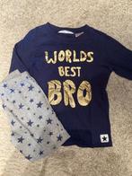 Pyjama world’s best brother 7-8jaar, Kinderen en Baby's, Kinderkleding | Maat 122, Ophalen, Nacht- of Onderkleding, Gebruikt, H&M