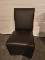 Stoelen Weba 6 stuks zwart met wieltjes, 180 euro voor 6, Huis en Inrichting, Stoelen, Ophalen, Zo goed als nieuw, Zwart, Vijf, Zes of meer stoelen