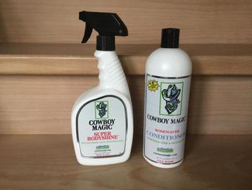 Cowboy magic bodyshine en conditioner beschikbaar voor biedingen