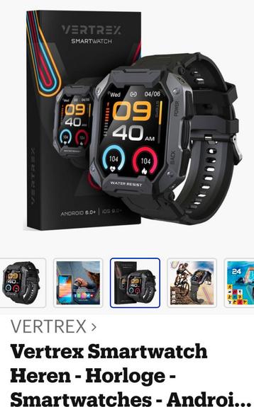 Robuuste Smartwatch merk Vertrex beschikbaar voor biedingen