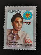 Philippines 1984 - Président Marcos - avec surcharge, Enlèvement ou Envoi, Affranchi, Asie du Sud Est