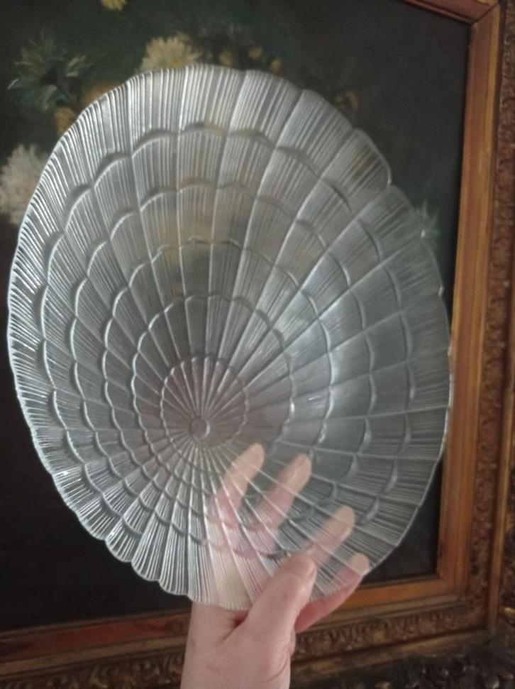 Transparant dienblad Pasabahce uit de nineties, Huis en Inrichting, Woonaccessoires | Dienbladen, Ovaal, Ophalen of Verzenden