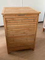 Bac à linge ou rangement avec couvercle, Enlèvement, Comme neuf, Bois, Panier