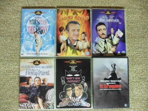 Peter Sellers Komedie Dvd Pakket (6 films), CD & DVD, DVD | Classiques, Comme neuf, Comédie, 1960 à 1980, Enlèvement ou Envoi