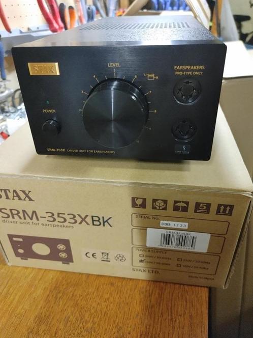 Amplificateur de casque électrostatique Stax SRM-353x, TV, Hi-fi & Vidéo, Casques audio, Comme neuf, Enlèvement ou Envoi