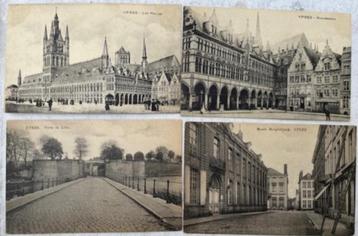 11 cartes postales anciennes Ypres, Enlèvement ou Envoi, Avant 1920, Non affranchie, Flandre Occidentale