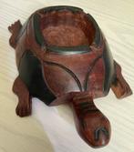 Cendrier tortues en bois fais main, Antiquités & Art, Art | Sculptures & Bois