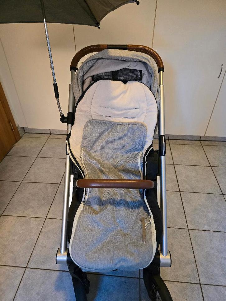 Mutsy i3 compleet, Enfants & Bébés, Poussettes & Combinaisons, Utilisé, Poussette combi, Mutsy, Avec nacelle, Tige de poussée réglable