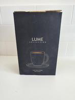 2 tasses LUME Espresso (Marque Nespresso), Nieuw, Ophalen of Verzenden, Overige stijlen, Kop(pen) en/of Schotel(s)