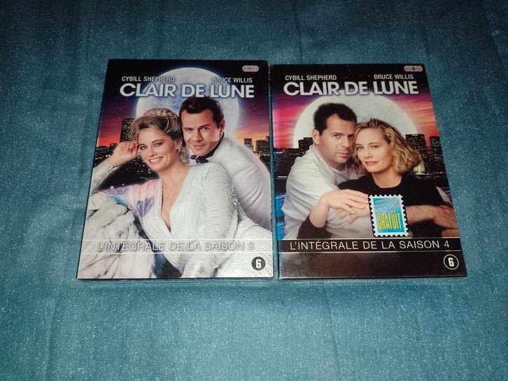 Te koop 2 dvd-boxen seizoen 3 en 4 Clair de Lune-serie, Cd's en Dvd's, Dvd's | Tv en Series, Zo goed als nieuw, Komedie, Boxset