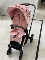 Cybex Priam Rose Gold + siège luxe flower, Kinderen en Baby's, Kinderwagens en Combinaties, Zo goed als nieuw