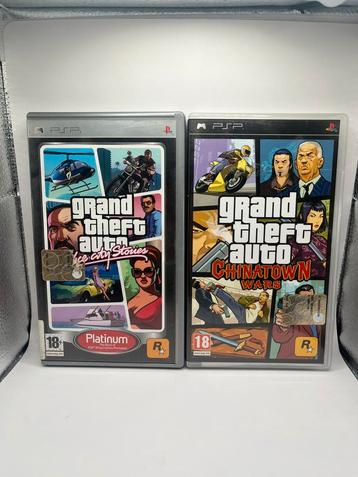 Grand Theft Auto: Chinatown Wars + GTA Vice City Stories PSP