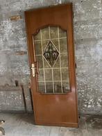 Binnendeur met glas in lood, Ophalen, Zo goed als nieuw, Glas, Binnendeur