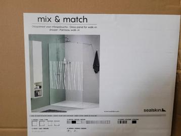 Paroi douche fixe Kabana 120 cm SEALSKIN NEUVE beschikbaar voor biedingen