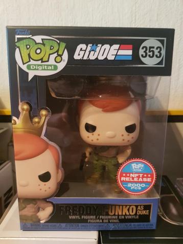 Freddy Funko as Duke NFT series GI JOE beschikbaar voor biedingen