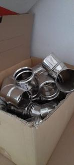 INOX rookkanaal 150/200 DN25 expo inox, Doe-het-zelf en Bouw, Ophalen, Nieuw, Inox, Overige typen