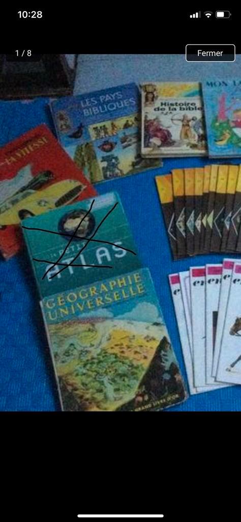 livre scolaire encyclopedie Larousse atlas alpha junior, Livres, Encyclopédies, Utilisé, Tome à part, Général