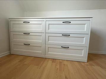 Commode 6 tiroirs IKEA, Enlèvement, Comme neuf