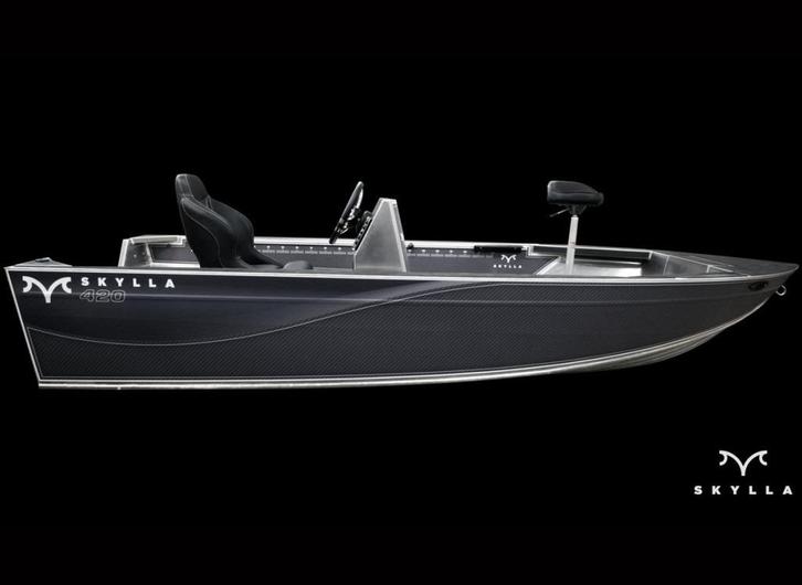 Aluminium boat SKILLA 420 Console, Watersport en Boten, Vis- en Consoleboten, Nieuw, 70 pk of meer, 3 tot 6 meter, Benzine, Geen motor