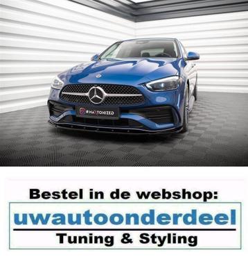 Maxton Design Spoiler Splitter Lip Voor C Klasse W206 AMG Li, Envoi